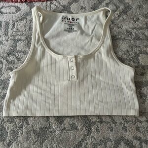 Off - White Small Crop Top